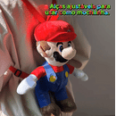 🍄❤️ Mario e Luigi - Mochilinha com Respiração.💤