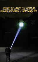 🔦 Lanterna Shark Pro – Potência Premium à Prova d’Água 💦 -