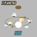 Planetas Atmosféricos de LED pra Sala de estar, Quartos e Hotéis / Peça Banhada a Ouro Modelo de Luxo para Pessoas Exigentes.