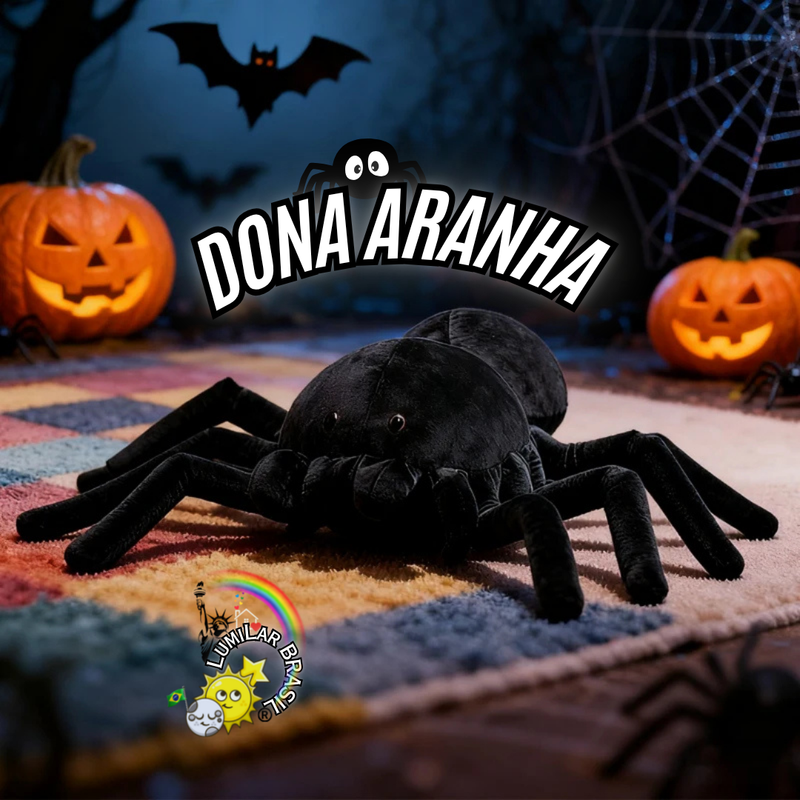 Lançamento - Dona Aranha de Pelúcia🕷️