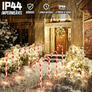 Kit com 5 Docinhos de Natal - Decoração Exclusiva Movida a Luz Solar.