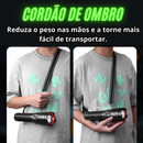 🔦Lançamento - Lanterna LED Ultra Poderosa 2025 - Alcança até 300M / Recarregável (Tipo C)🔋 - A Prova d'Agua💦 - Pode ser Usada como Carregador Portátil.🪫📱⚡️