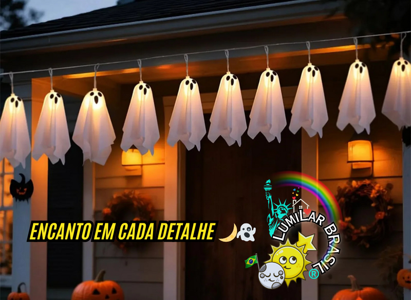👻Kit Fantasminhas Encantados de Halloween (10 Unidades)👻