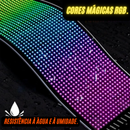 Kit 2 PCS - Painel de LED inteligente com lista de programas.📲