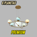 Planetas Atmosféricos de LED pra Sala de estar, Quartos e Hotéis / Peça Banhada a Ouro Modelo de Luxo para Pessoas Exigentes.