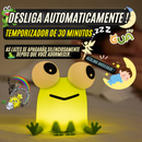 🐸Sapinho Premium de Silicone Sensível ao Toque- 3 Níveis de Brilho - Pode ser Usado Como Suporte de Celulares para Assistir.📲 - Recarregável Tipo C🔋