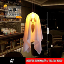 Luminária de Halloween Fantasma Flutuando 👻🎃