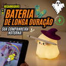 👻Fantasminha Exclusivo de Silicone - 3 Níveis de Brilho - Sensível ao Toque - Recarregável Tipo C.🔋