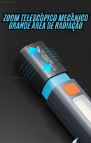 🔦 Lanterna Shark Pro – Potência Premium à Prova d’Água 💦 -