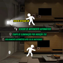 💡6 LED com Sensor de Movimento / Recarregável🔋