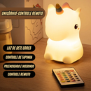 🦄 Unicórnio Camaleão 7 Cores - 3 Níveis de Brilho - Sensível ao Toque - Recarregável Tipo C.🔋