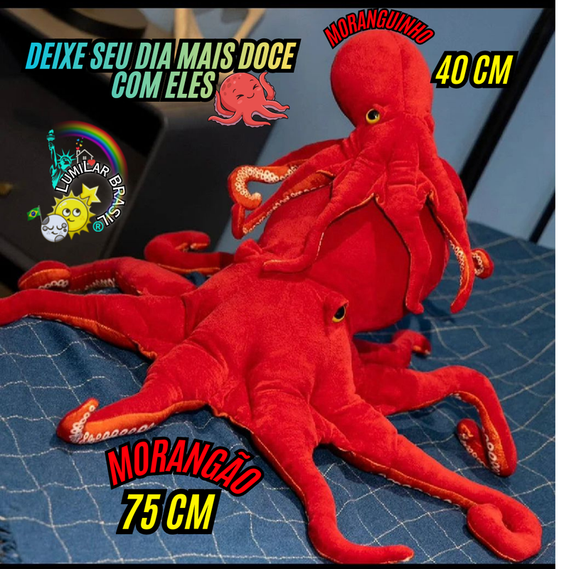 🍓Moranguinho & Morangão🐙: a Dupla mais Doce dos Sete Mares!🌊✨