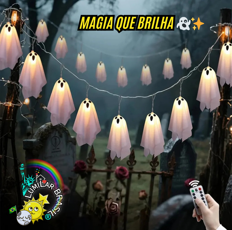 👻Kit Fantasminhas Encantados de Halloween (10 Unidades)👻