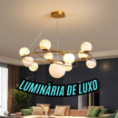 Planetas Atmosféricos de LED pra Sala de estar, Quartos e Hotéis / Peça Banhada a Ouro Modelo de Luxo para Pessoas Exigentes.
