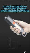 🔦 Lanterna Shark Pro – Potência Premium à Prova d’Água 💦 -