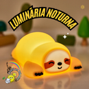 🦥Bichinho Preguiça de Silicone - 3 Níveis de Brilho - Sensível ao Toque - Recarregável Tipo C.🔋