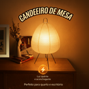 🏮Candeeiro Japonês Zen – Luminária Atmosférica de Mesa🏮