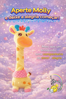 🦒🎤Girafinha Molly Interativa – Canta, Dança e Encanta com Alegria sem Fim 🎶✨