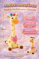 🦒🎤Girafinha Molly Interativa – Canta, Dança e Encanta com Alegria sem Fim 🎶✨