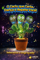🌵🎤Cacto da Alegria - O Cactu que Canta, Dança e Repete Você!🎶✨
