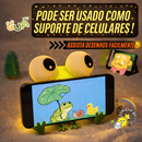 🐸Sapinho Premium de Silicone Sensível ao Toque- 3 Níveis de Brilho - Pode ser Usado Como Suporte de Celulares para Assistir.📲 - Recarregável Tipo C🔋