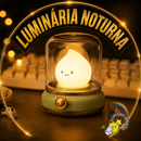 🌜 Mini Luminária Gotinha Encantada – Noite Iluminada - Recarregável Tipo C.🔋
