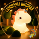 🦄 Unicórnio Camaleão 7 Cores - 3 Níveis de Brilho - Sensível ao Toque - Recarregável Tipo C.🔋
