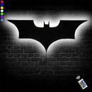 Neon Batman - Luz de LED Noturna.