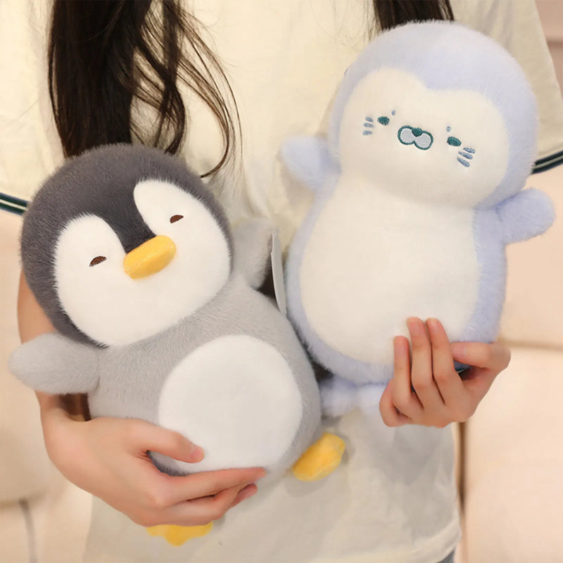 🐧Pinguins de Pelucia com Respiração - Alívio para Ansiedade e Noites Mal Dormidas.💤