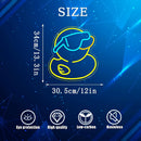 Neon de Patinho - Luz de LED Noturna.