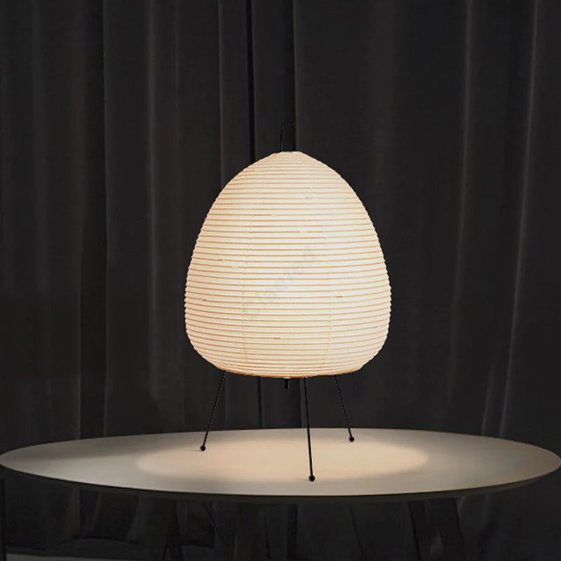 🏮Candeeiro Japonês Zen – Luminária Atmosférica de Mesa🏮
