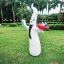 Luminous Inflatable Ghost Halloween Decoration Remote Control Flashing Ghost Horror Outdoor Courtyard Haunted House Party Props