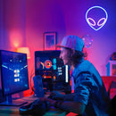 Neon Alíenigenas - Luz de LED Noturna.