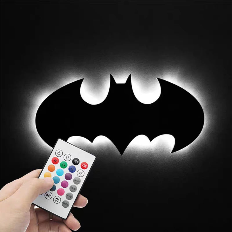 Neon Batman - Luz de LED Noturna.