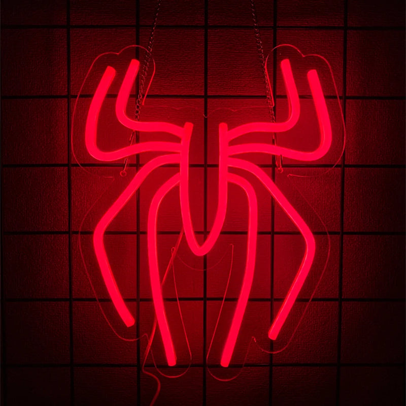 Neon com signos de animais - Luz noturna de LED.