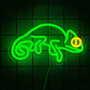 Neon com signos de animais - Luz noturna de LED.