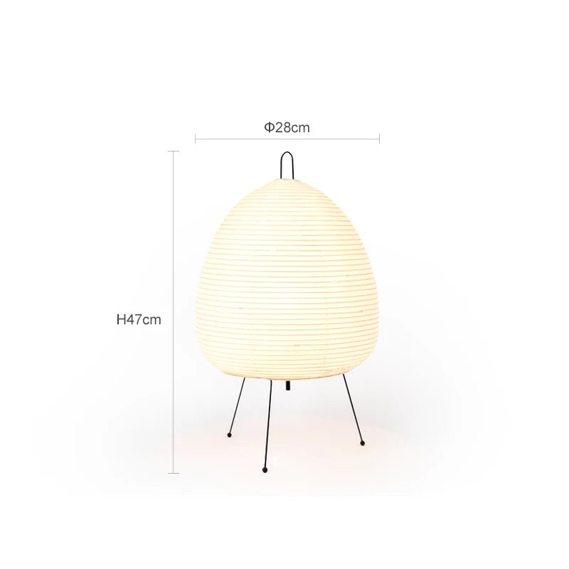 🏮Candeeiro Japonês Zen – Luminária Atmosférica de Mesa🏮