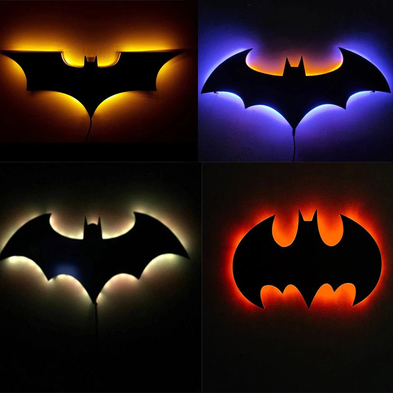 Neon Batman - Luz de LED Noturna.