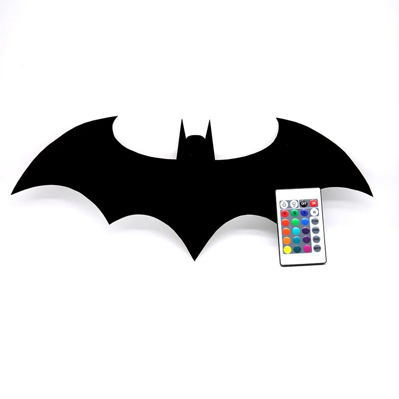 Neon Batman - Luz de LED Noturna.