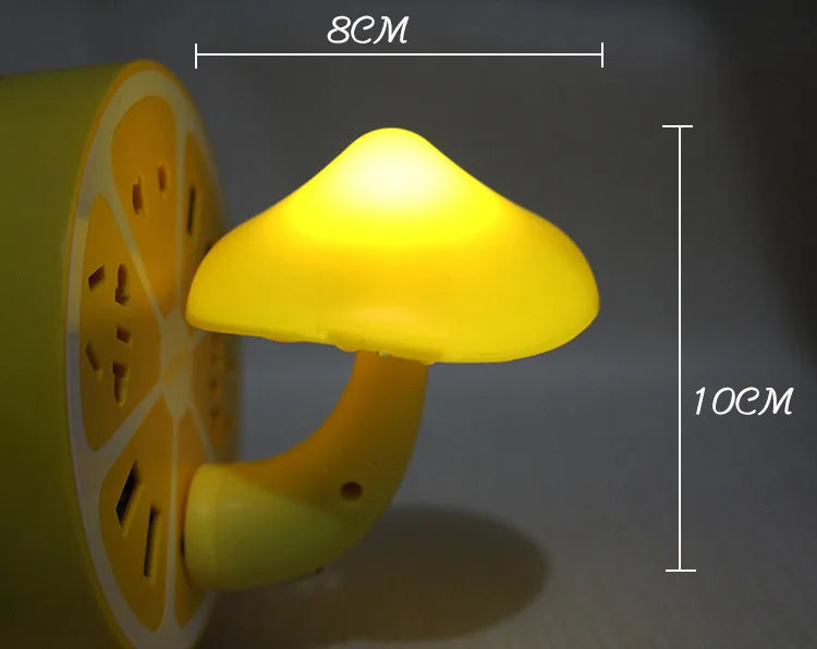 🍄Luminária Noturna de Tomada🔌 - Cogumelinho Encantado🍄