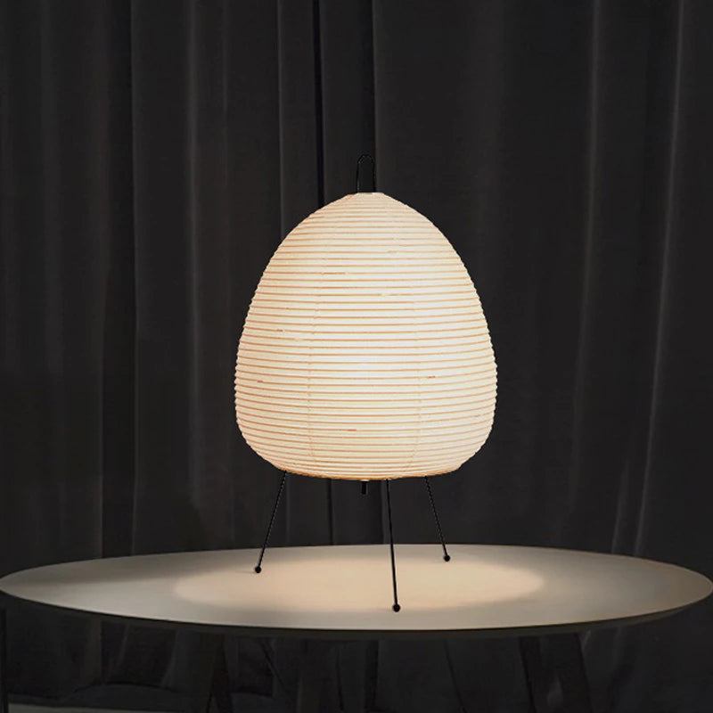 🏮Candeeiro Japonês Zen – Luminária Atmosférica de Mesa🏮