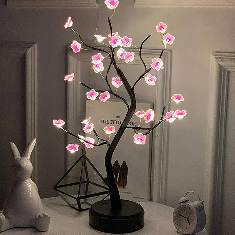 ✨Árvores Artificiais de LED para Mesas - Decoração Moderna Exclusiva.✨
