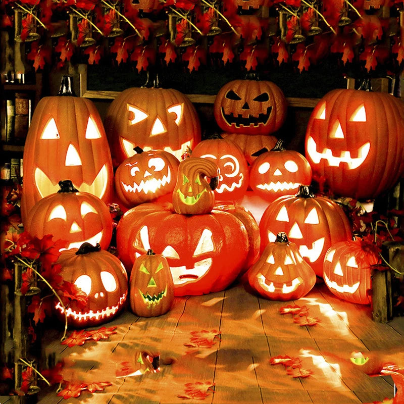 Luminária Abobora de Halloween