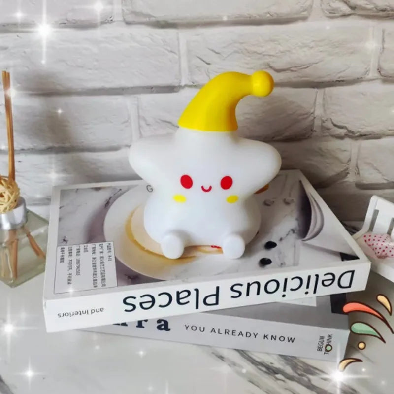 ⭐️Estrelinha de Silicone. - Recarregável Tipo C.🔋