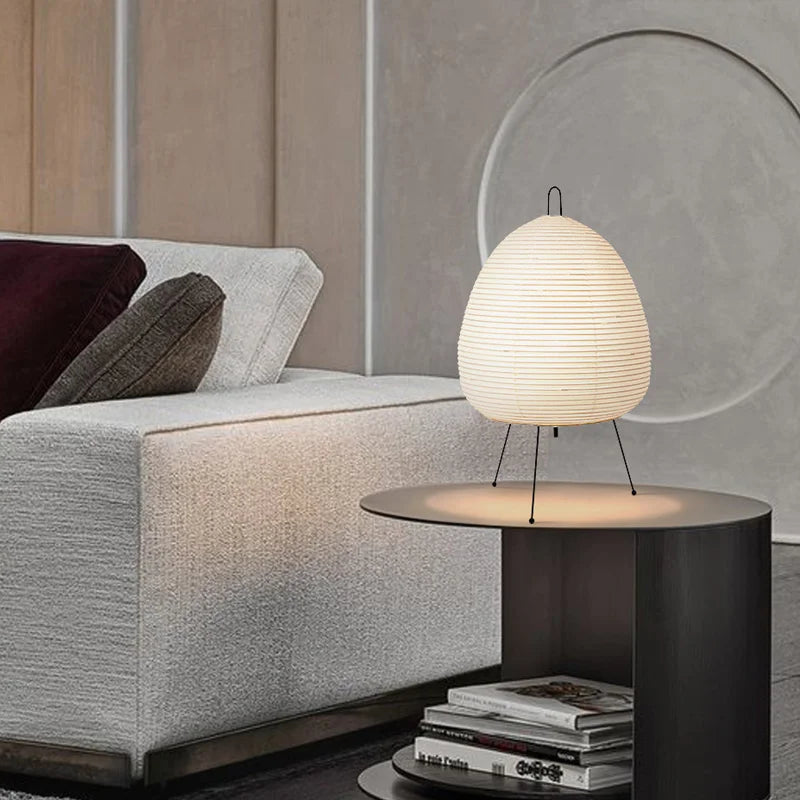 🏮Candeeiro Japonês Zen – Luminária Atmosférica de Mesa🏮