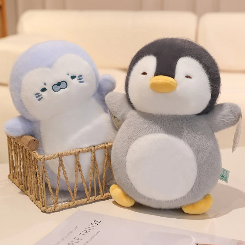 🐧Pinguins de Pelucia com Respiração - Alívio para Ansiedade e Noites Mal Dormidas.💤