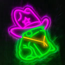 Neon com signos de animais - Luz noturna de LED.