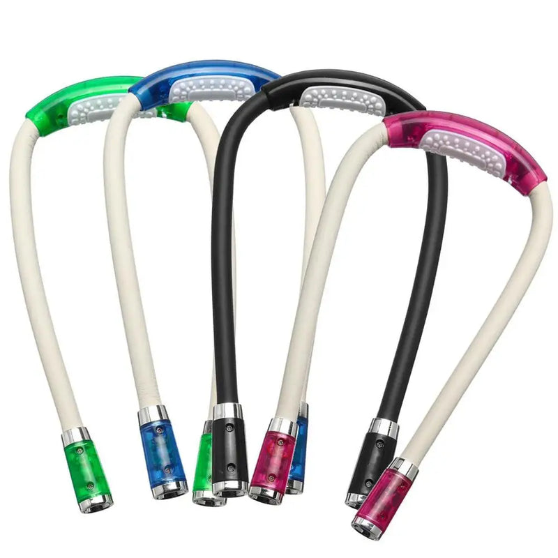 🔦 Lanterna de Pescoço Flexível – Iluminação Sem as Mãos 🙌🏻 .