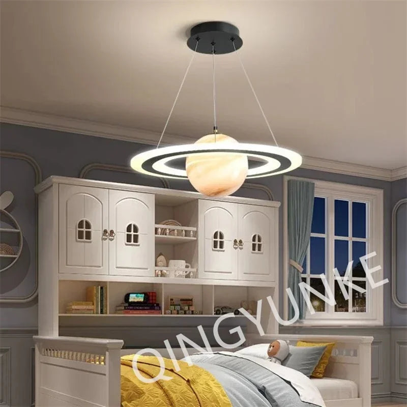 Luminária Premium de Acrílico Planeta Atmosférico para Salas, Escritórios, Quartos e Hotéis / Peça Premium Modelo de Luxo.