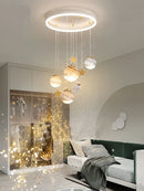 Lustre de Teto Premium Infantil estilo Atmosférico para Quartos, Salas e Hotéis / Peça Premium Modelo de Luxo.